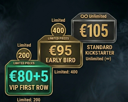 First-row Kickstarter Ticket